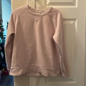 Old Navy Long-Sleeve pale pink Sweatshirt M